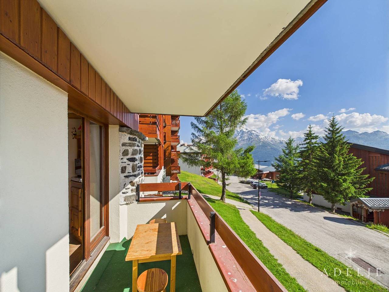 Ganzes Studio, Studio für 5 Personen mit Ausblick in La Rosière, Montvalezan