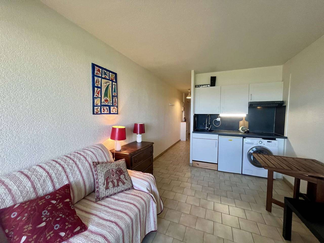 Appartement entier, Studio lumineux avec vue sur jardins - 2 pers. in la Tamarissière, Agde