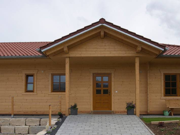 Ferienhaus für 6 Personen, mit Terrasse und Sauna sowie Garten in Naturpark Obere Donau