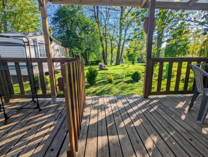 Camping pour 5 personnes, avec jardin et piscine ainsi que vue et vue sur le lac, adapté aux familles dans les Ardennes - 3