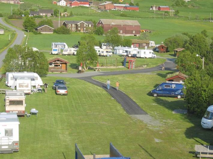 Camping for 2 personer, med Terrasse og Hage i tillegg til Utsikt i Trøndelag