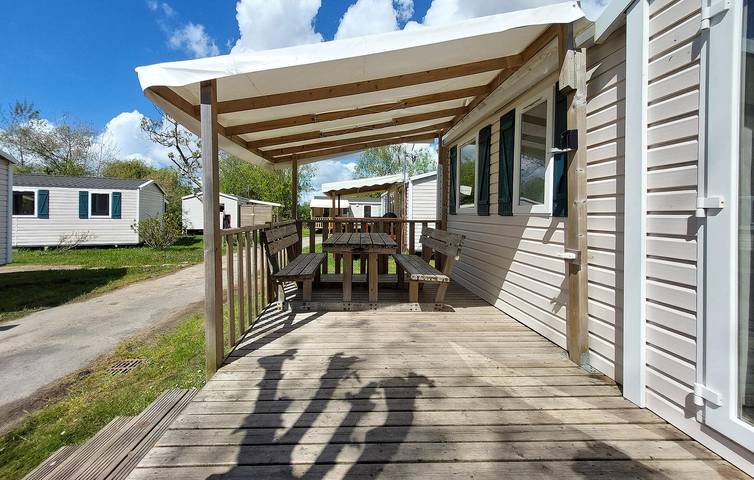 Camping pour 6 personnes, avec piscine ainsi que jardin et terrasse, animaux acceptés à Saint-Georges-de-Didonne - 4