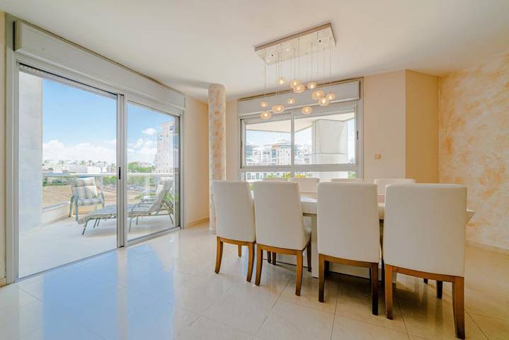 Gîte pour 6 personnes, avec balcon et vue à Ashdod - 3