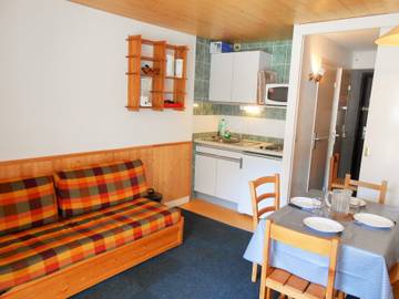 Gîte pour 3 personnes, avec balcon à Mont-de-Lans