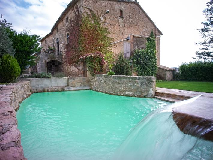 Casa rural para 12 personas, con Terraza además de Jardín y Piscina en Berguedà