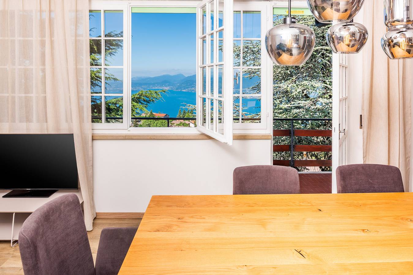 Ganze Wohnung, 608 Casa dei Tramonti in San Zeno di Montagna, Gardasee-Berge