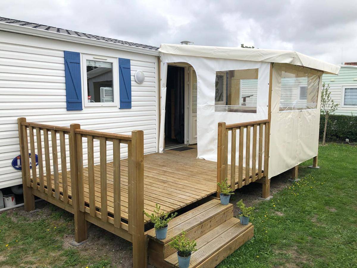 Mobil-home 5 personnes proche de la plage in Berck, Région de Montreuil