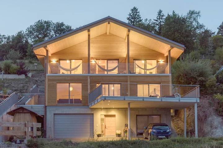 Chambre d’hôte pour 4 personnes, avec Terrasse dans Valais