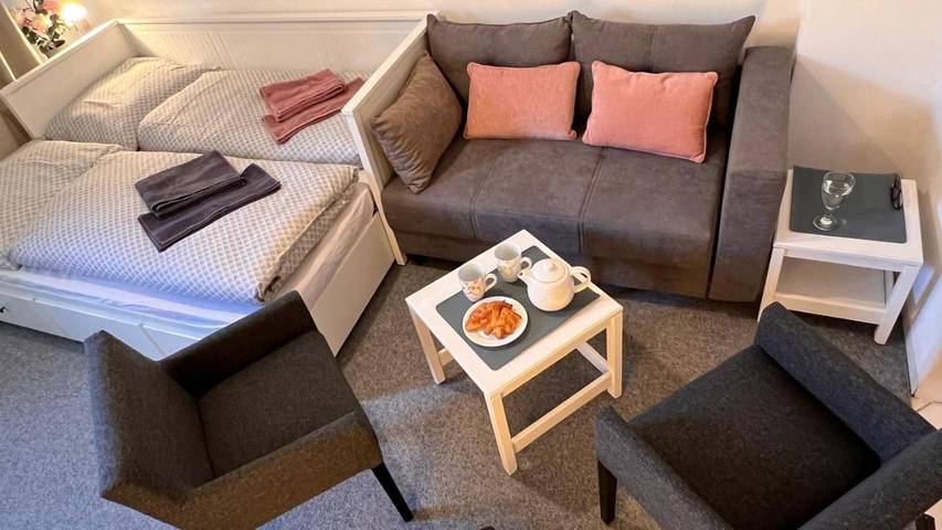 Ferienwohnung für 3 Personen, mit Balkon und Ausblick - 1