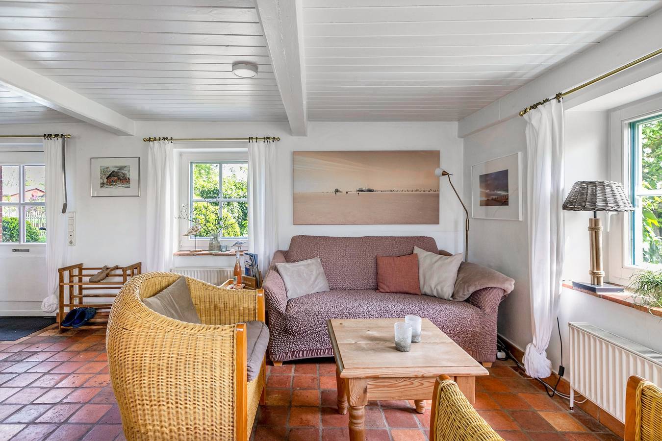 Ferienhaus 'Achtern Diek' mit privater Terrasse, Garten und Wlan in Schülp, Eider-Treene-Sorge
