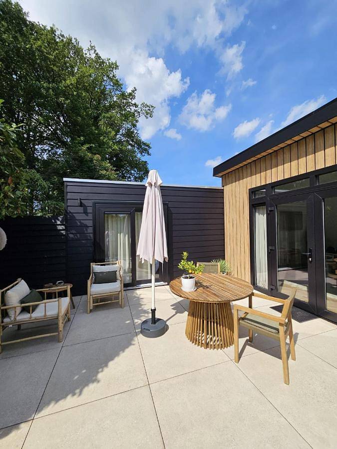 Ferienwohnung für 2 Personen, mit Terrasse und Garten sowie Ausblick in Bergen op Zoom