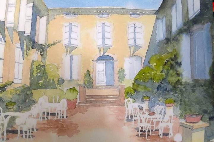 Château pour 12 personnes, avec Jardin dans l' Aude