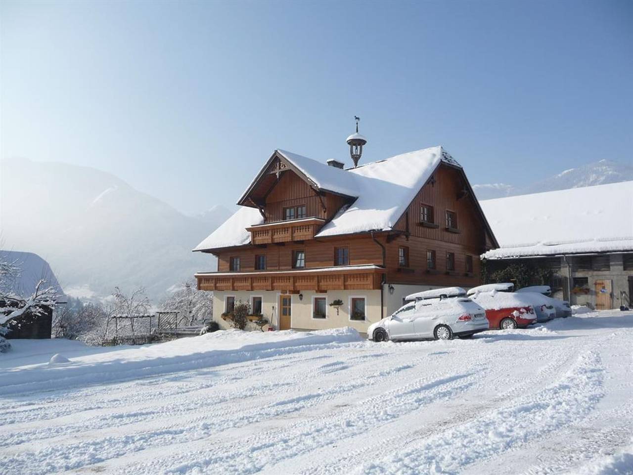 Ganze Ferienwohnung, Steinwenderhof - Appartement, 1 Schlafraum, 1x Dusche/Wc in Rohrmoos, Schladming-Dachstein