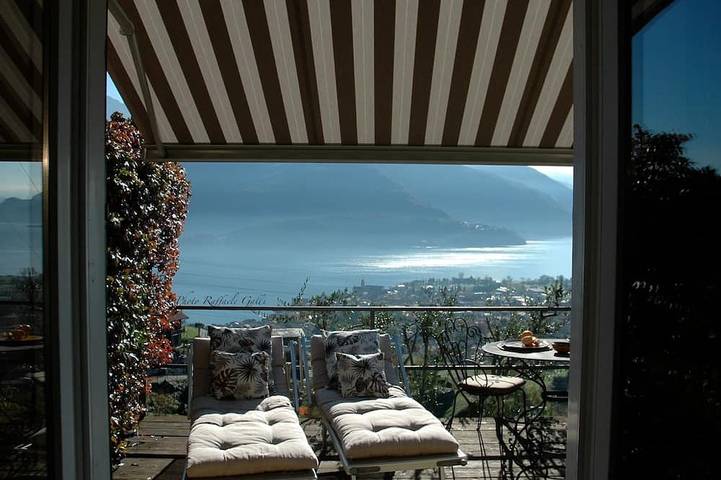 Bungalow für 2 Personen, mit Pool und Garten, mit Haustier am Comer See