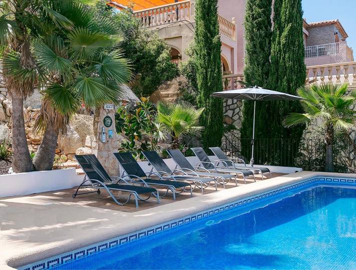Casa rural para 6 personas, con Balcón y Terraza además de Jardín y Piscina en Pedreguer - 3