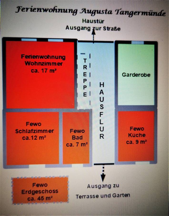 Entire holiday apartment, Holiday apartment for 2 people with garden in Tangermünde, Altmark