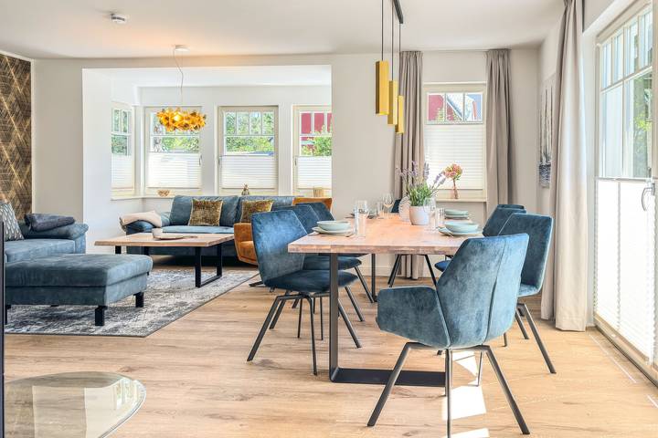 Ferienhaus für 7 Personen, mit Terrasse und Garten