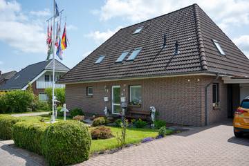 Ferienwohnung 'Storchennest' mit Privatterrasse, Garten und WLAN