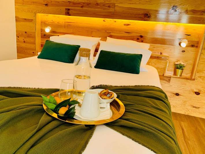 Casa rural para 4 pessoas, com Terraço e Jacuzzi e ainda Jardim and Vista em Furnas