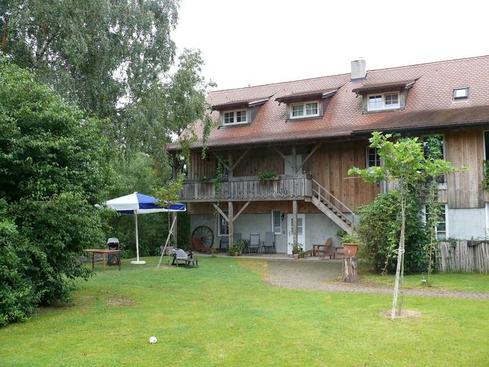 Ganze Wohnung, Apartment 'Mehlsack' mit privater Terrasse und gemeinsamem Garten in Salem, Region Bodensee-Oberschwaben