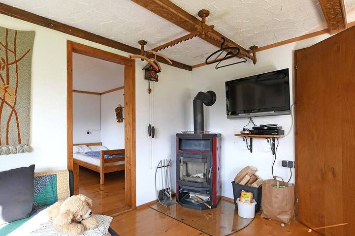 Blockhütte für 9 Personen, mit Balkon und Garten in Au - 2