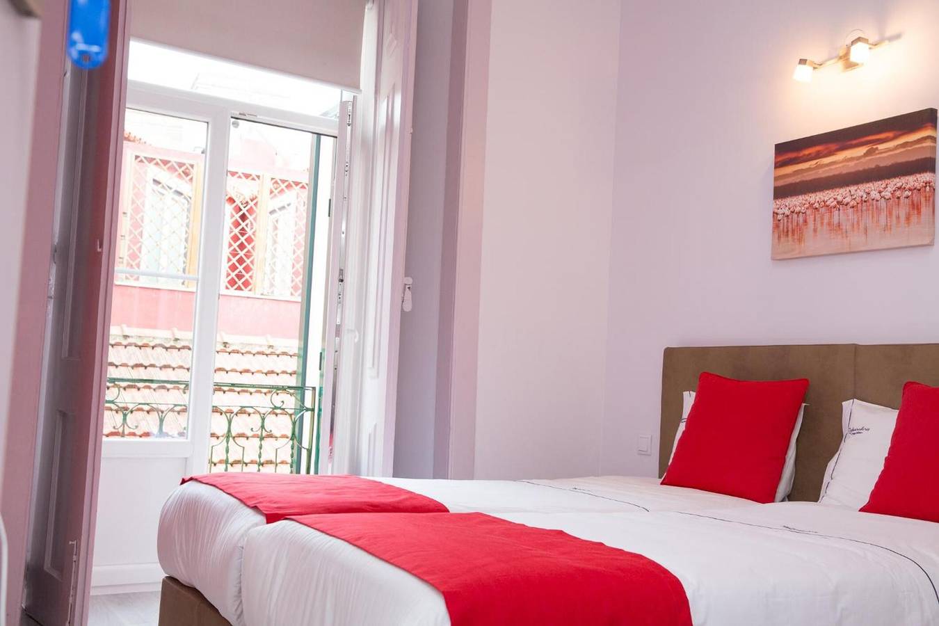 Zimmer 'Inn Chiado - Doppelzimmer 6' mit Balkon, Wlan und Klimaanlage in Santa Justa, Santa Maria Maior