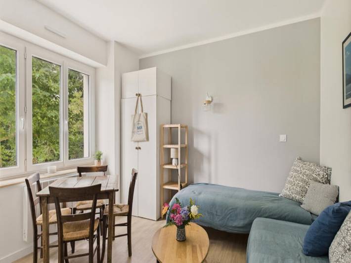 Gîte pour 4 personnes, avec jardin, adapté aux familles à Fouesnant