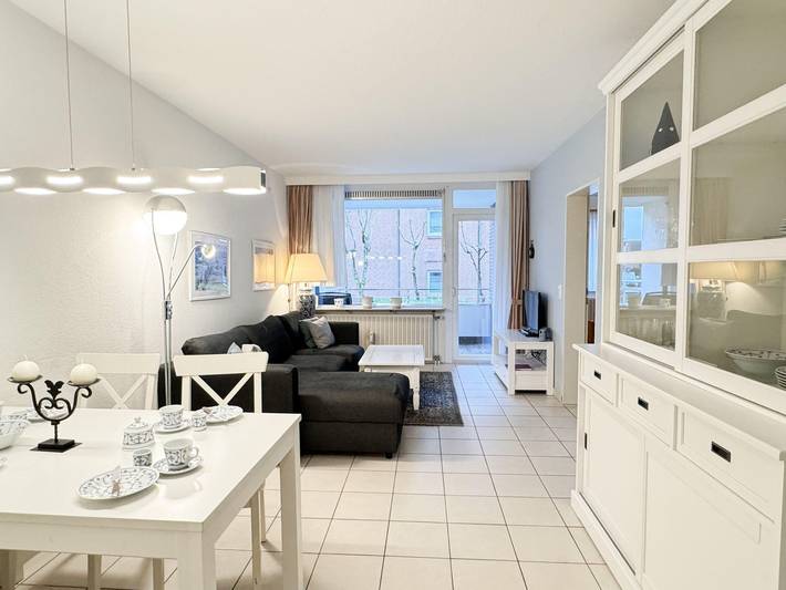 Ferienwohnung für 3 Personen, mit Balkon und Sauna in Westerland