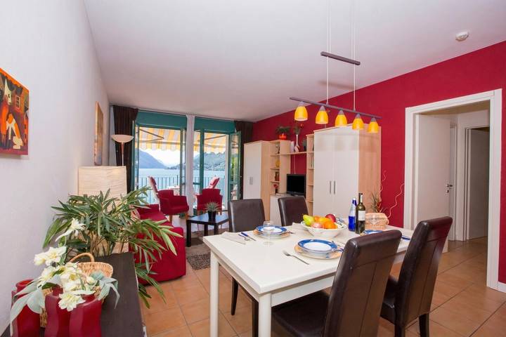 Gîte pour 4 personnes, avec vue sur le lac et balcon, animaux acceptés dans Porlezza - 4