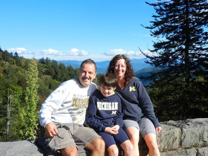 Vacation rental for 5 people in Great Smoky Mountains National Park