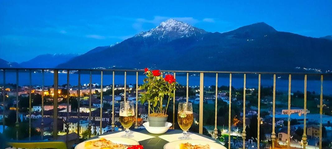 Gîte pour 2 personnes, avec balcon ainsi que vue et vue sur le lac à San Gregorio - 4