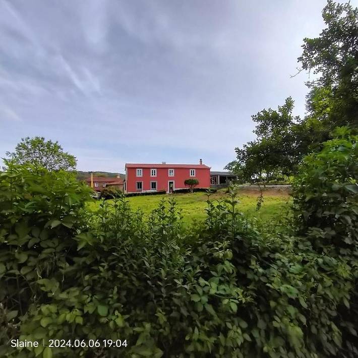 Casa rural para 2 personas, con Terraza y Jacuzzi además de Jardín y Vistas en Arzúa