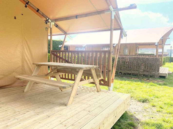Village vacances pour 4 personnes, avec vue sur le lac ainsi que piscine et jardin en Belgique - 3