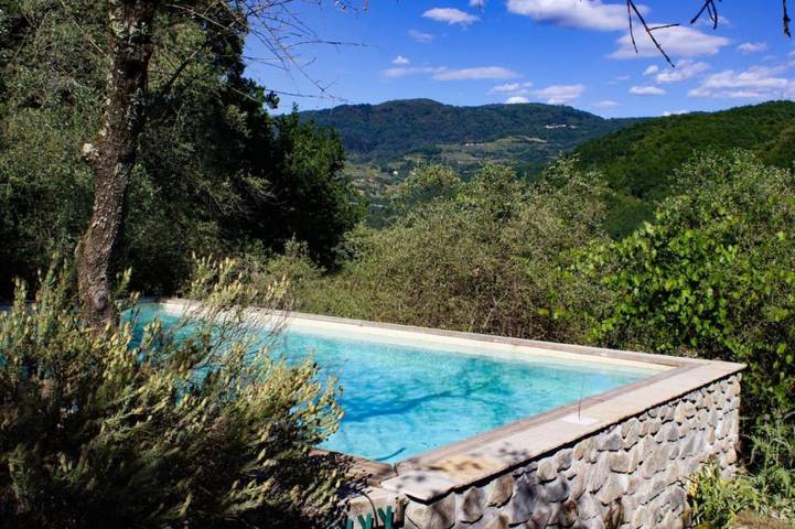 Ferienhaus "Villa Gli Ulivi" mit Bergblick, privatem Pool und Wlan in Fivizzano, Massa-Carrara