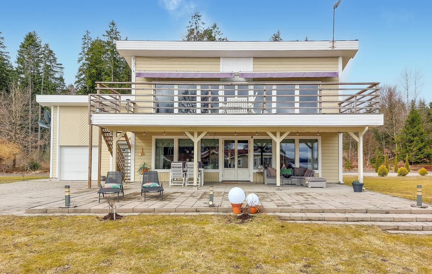 Ferienhaus für 4 Personen mit Ausblick in Bolmen