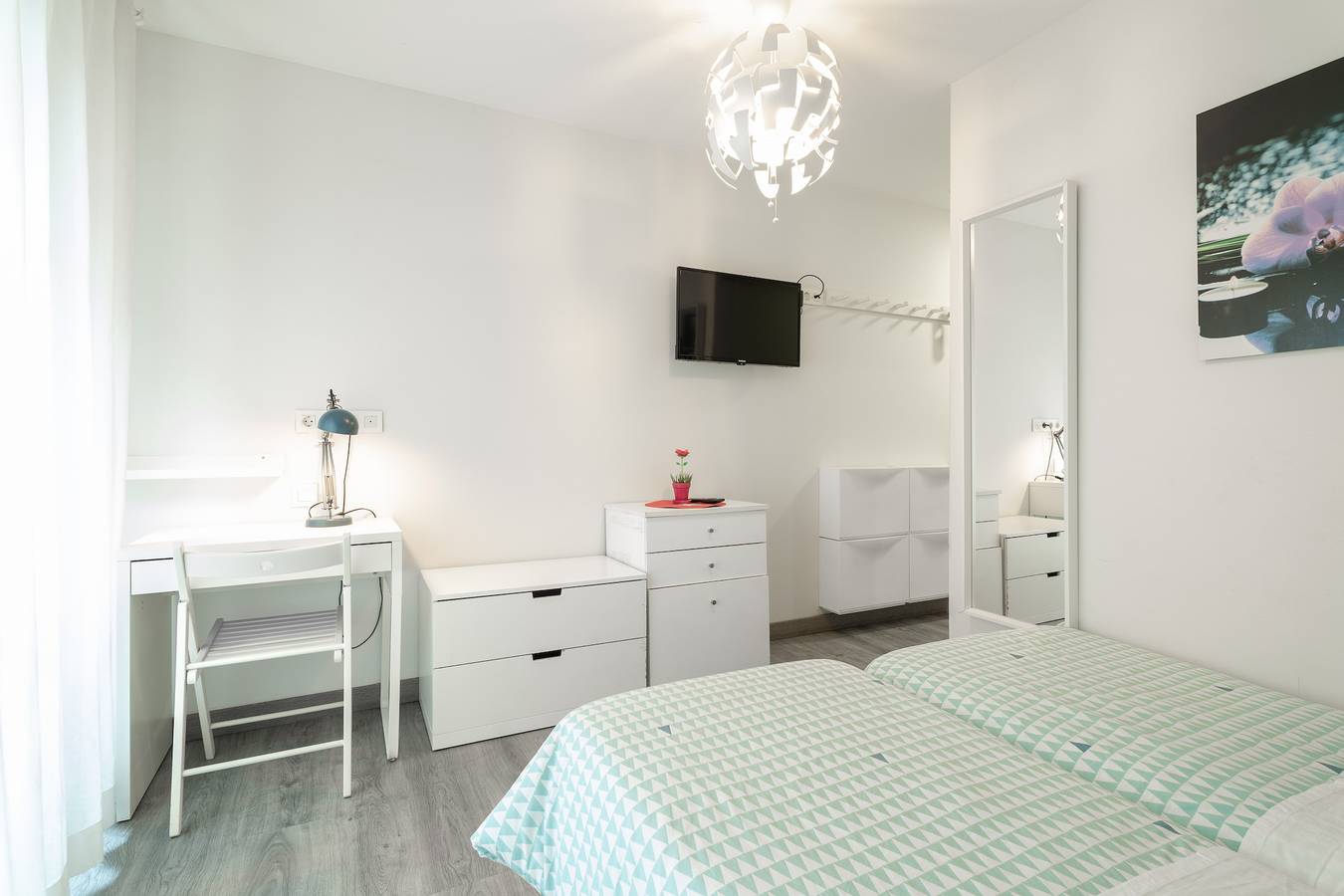 Habitación 'Nápoles' con Wi-Fi in Gijón, Costa Verde