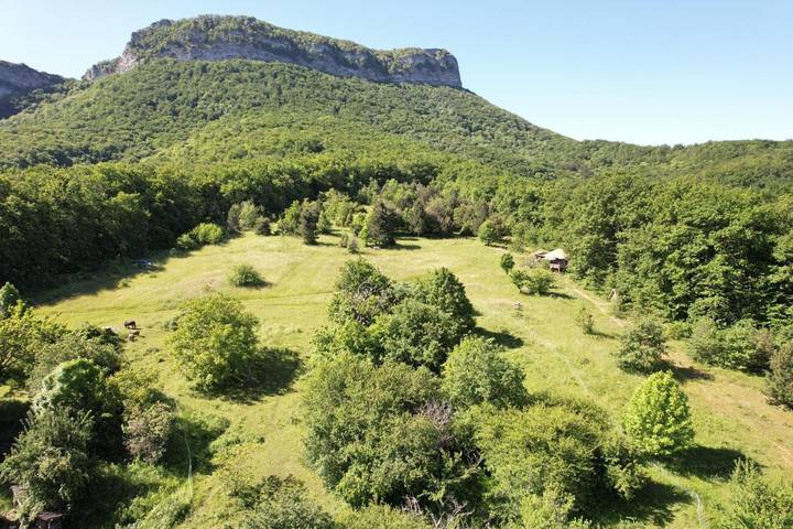 Tente pour 5 personnes, avec vue et jardin