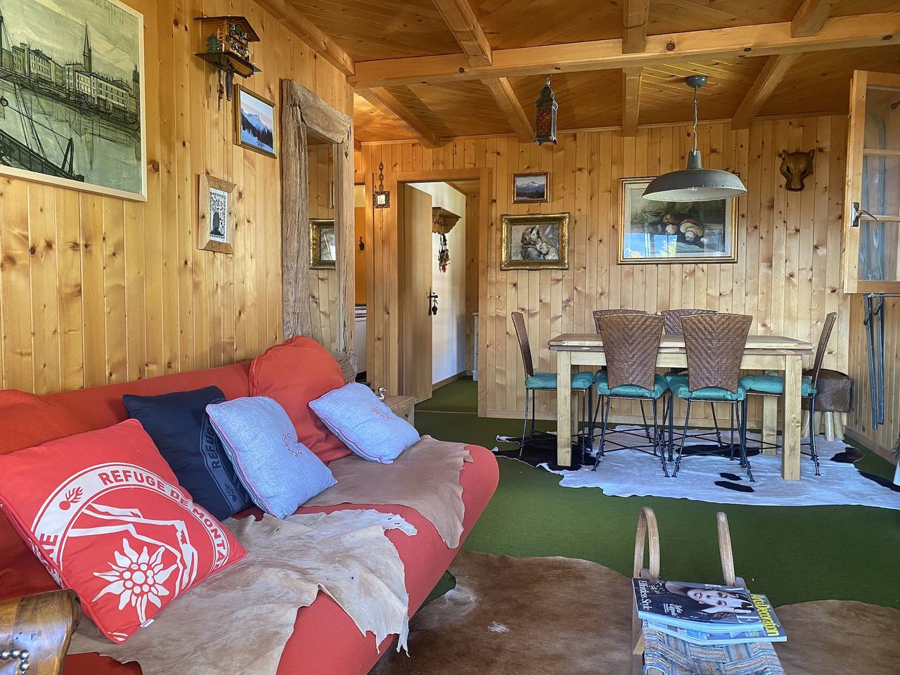 Ganze Wohnung, 3,5 Zimmerwohnung in der Nähe von Skiliften und Annehmlichkeiten in Gryon, Alpes Vaudoises