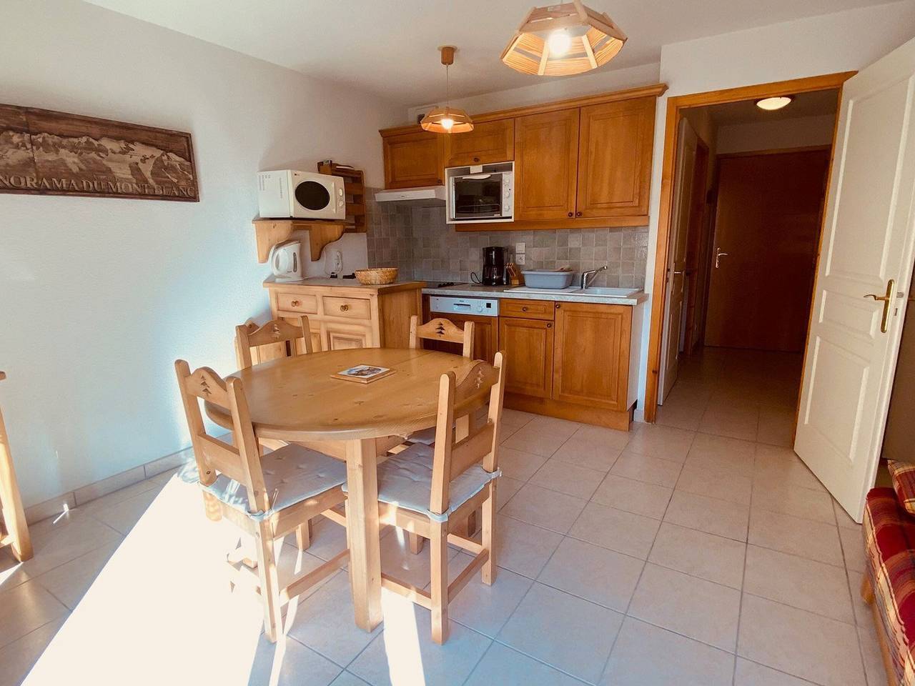 Estudio entero, Apartamento acogedor con balcón en Saint-Jean-de-Sixt in Saint-Jean-de-Sixt, Región de Annecy