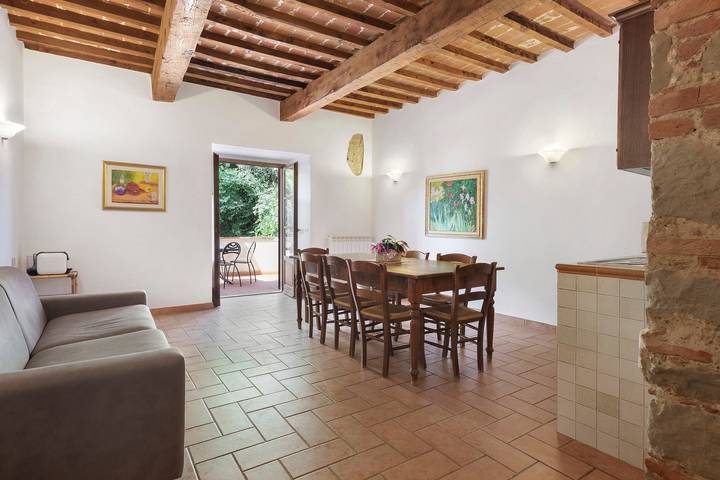 Ferienwohnung für 8 Personen, mit Balkon und Garten sowie Kinderpool in der Toskana - 3