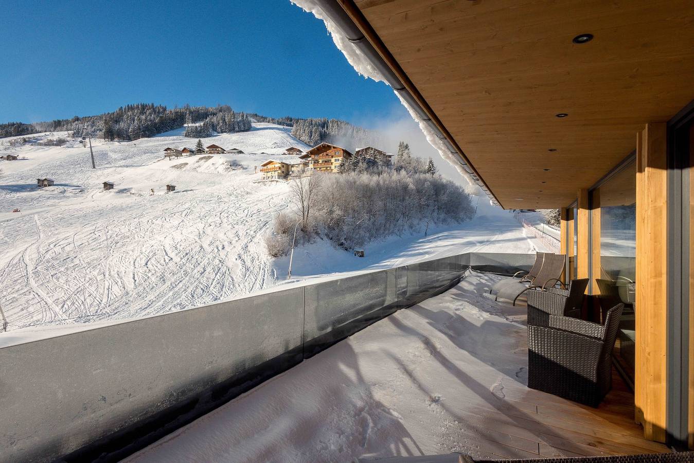Ganze Wohnung, Ferienwohnung 'Mountain Suite Nr°204' mit Bergblick, Balkon und Wi-Fi in Großarl, Ski Amadé