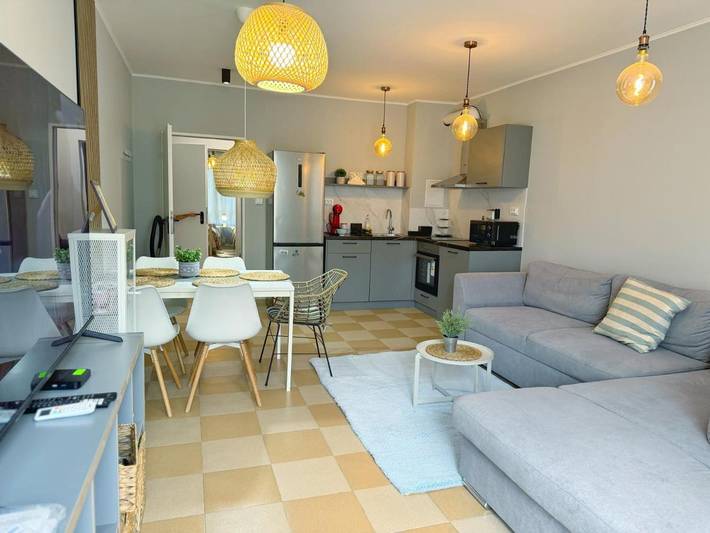 Apartament wakacyjny dla 6 osób, z Balkon i Taras w Burgas