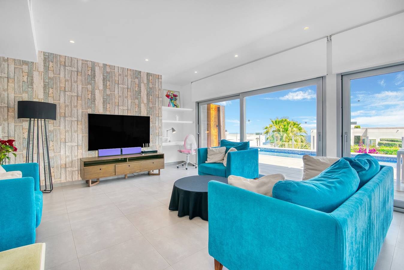 Villa "Modern Seaview" con piscina privada y Wi-Fi in Benitachell, Costa Blanca