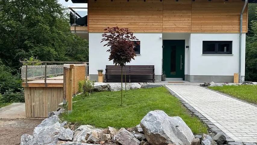 Ferienhaus für 5 Personen, mit Garten