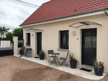 Chambre d’hôte pour 2 personnes, avec jardin au Le Crotoy