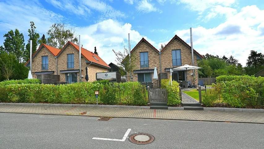 Ferienhaus für 4 Personen, mit Garten
