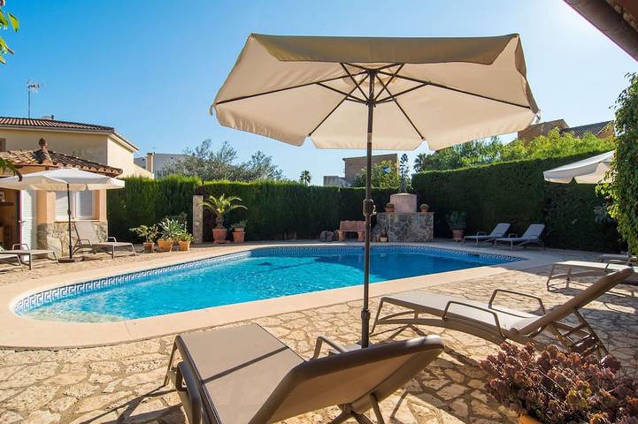 Finca für 9 Personen, mit Terrasse und Sauna in Sa Coma - 4