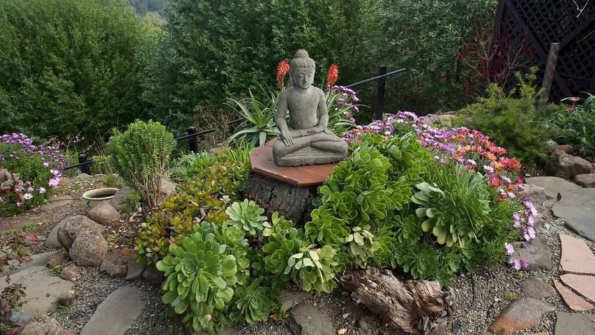 Blockhütte für 2 Personen, mit Balkon - 1