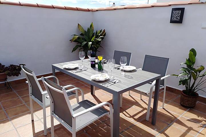 Ferienhaus für 5 Personen, mit Balkon, mit Haustier