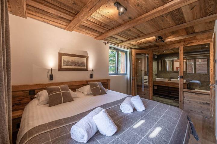 Chalet pour 8 personnes, avec jacuzzi et sauna ainsi que jardin et terrasse à Chamonix-Mont-Blanc